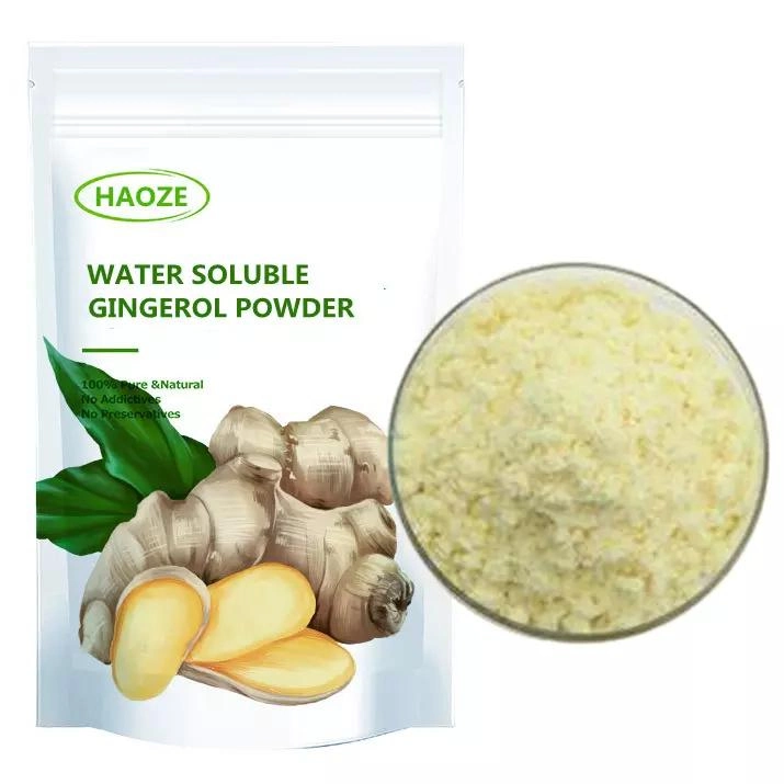 100% Purity Nature Ginger Extract Gingerol 2%, 10% (Water-Soluble) Ginger Powder